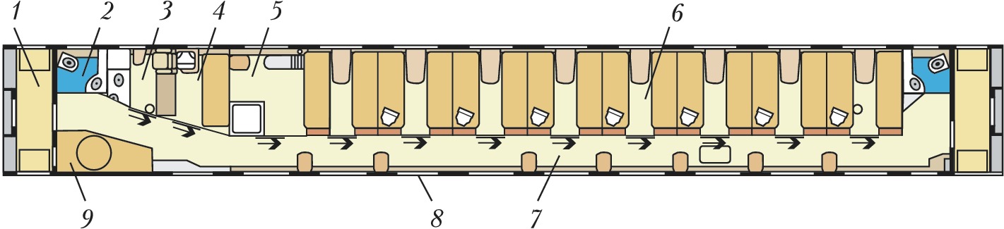 Купе вагон фото схема