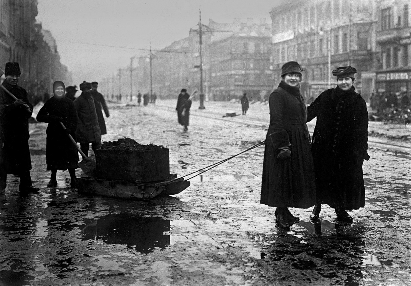 Трудовая повинность Петроград 1919