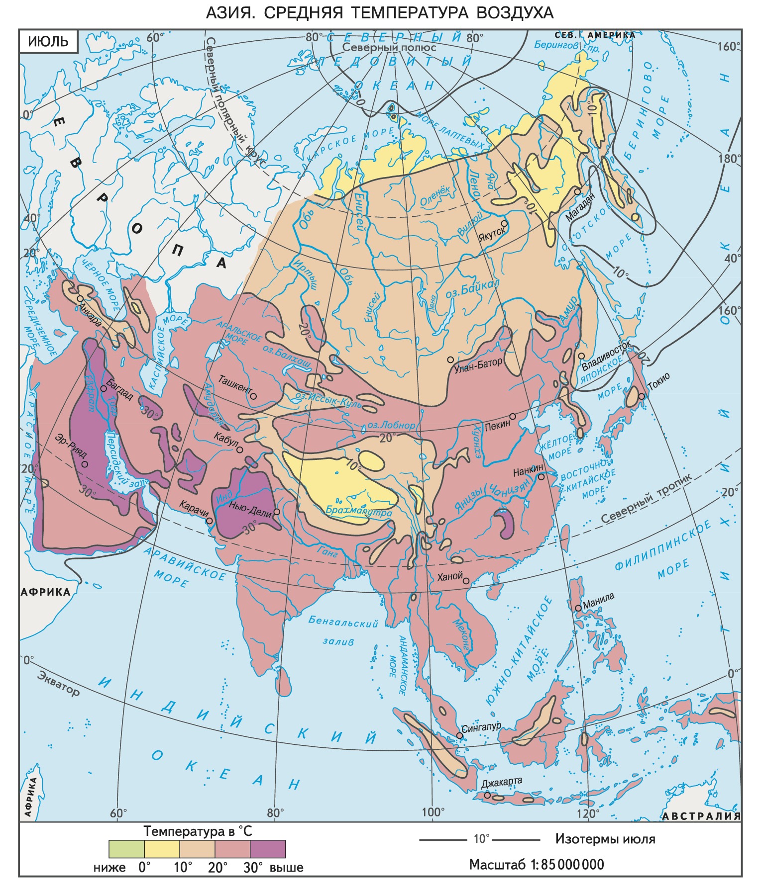 Какой климат в восточной азии. Климатическая карта Юго-Восточной Азии. Климатическая карта средней Азии. Климатическая крата Юго Восточной Азии. Климатическая карта зарубежной Азии.