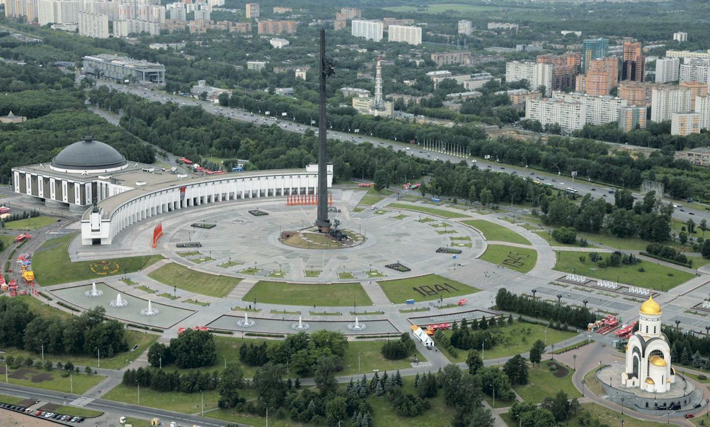 фото площадь победы в москве
