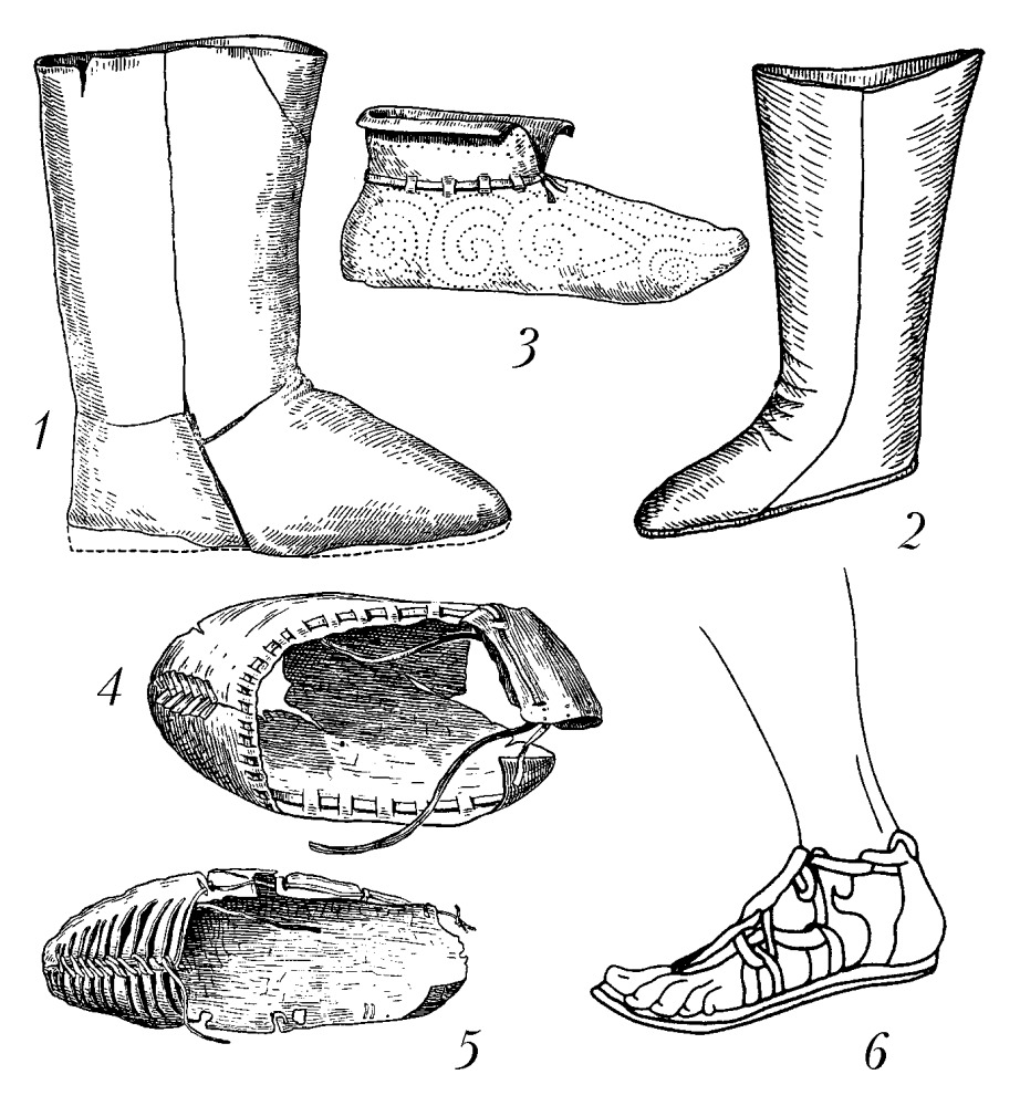 Вид традиционной обуви. Обувь Новгород 10 век. Кожаная обувь Новгорода 10 века. Поршни новгородские. Ботинки из Новгорода 10 век.