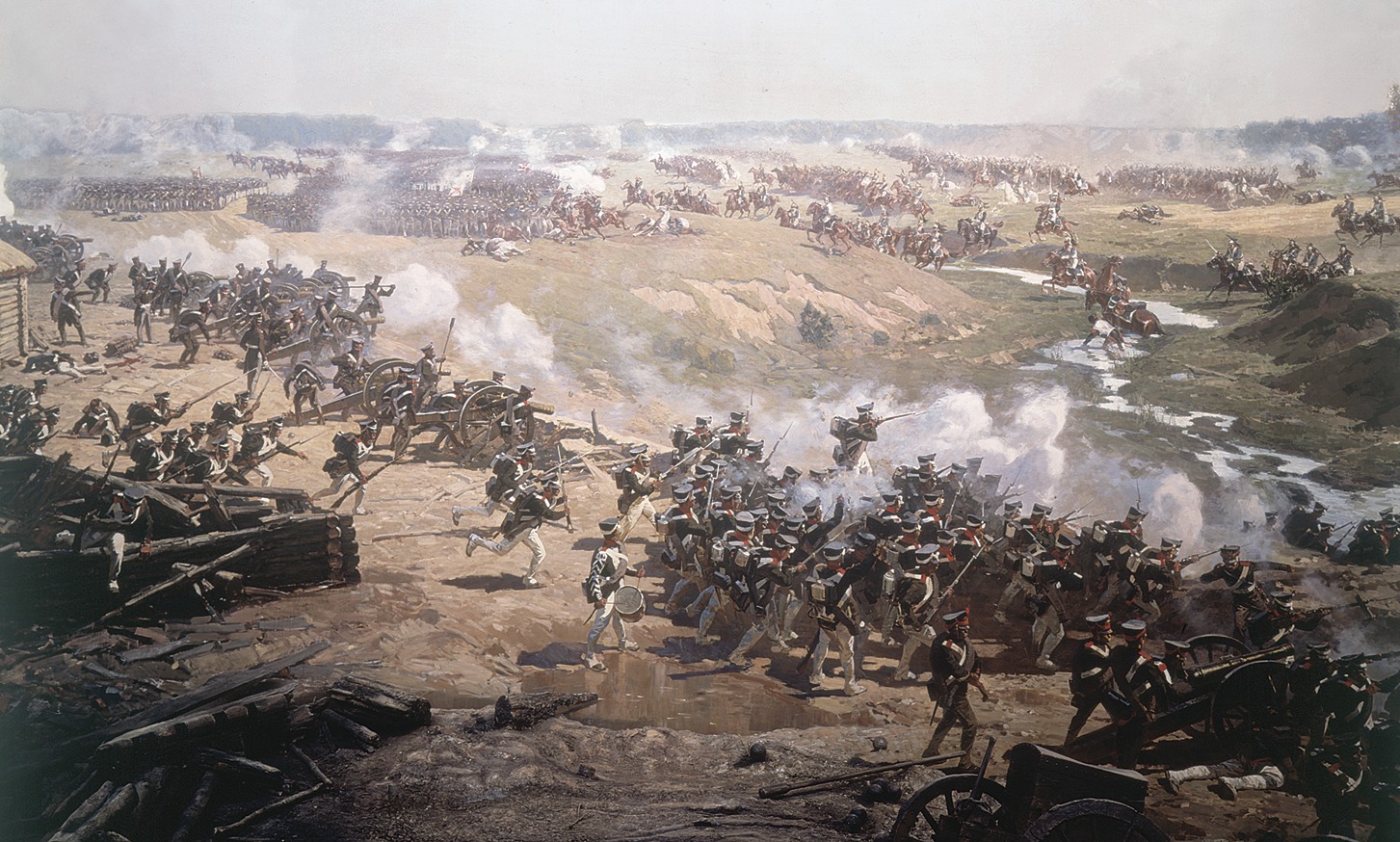 26 августа бородино. Бородинская битва 1812. Бородинская битва 1812 панорама.